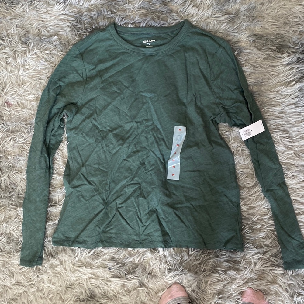 Old navy new with tags green long sleeve